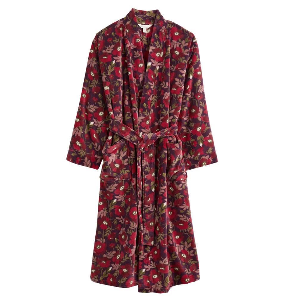 Seasalt Poppy Grape Hushing Gown Jarrolds, Norwich